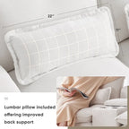 Divano a U 123*55 con Consolle, Portabicchieri e Porte USB, Divano Letto Simmetrico a U Rivestito a 6 Posti con Chaise longue