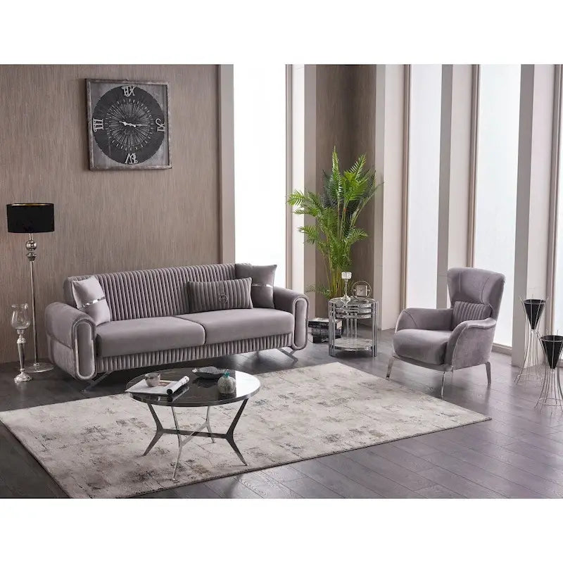 Divano letto moderno e confortevole per soggiorno
