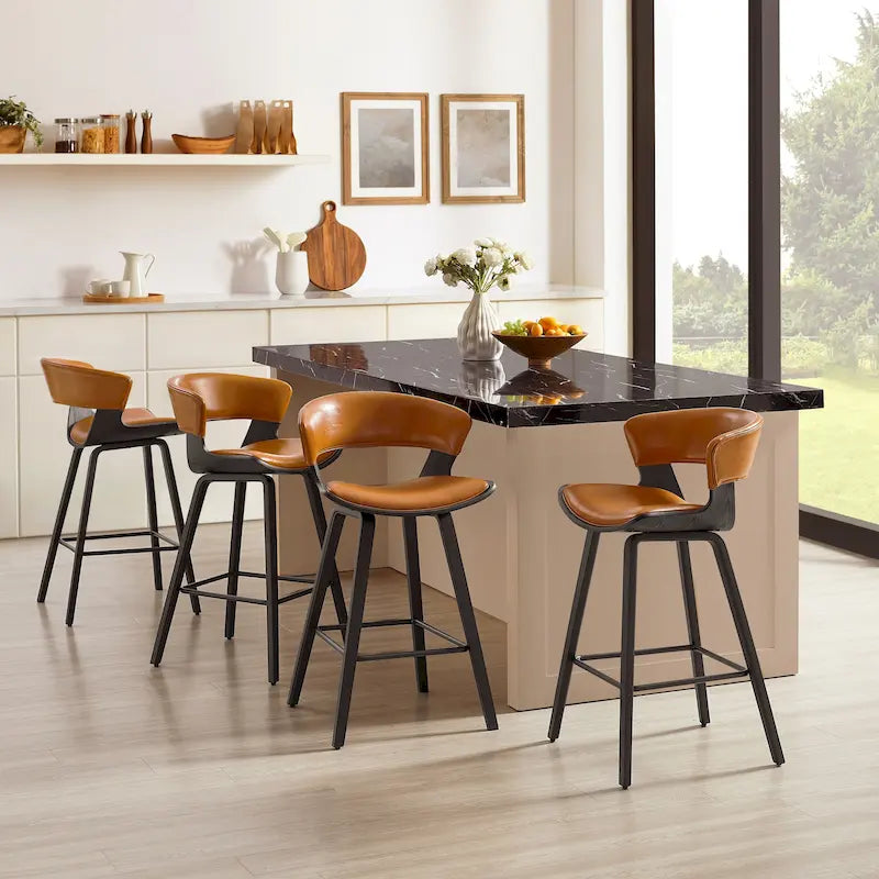 Sgabello da bar moderno altezza bancone