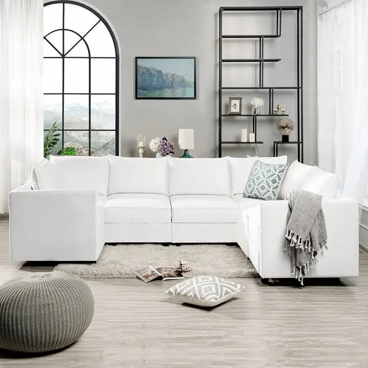 Collezione Modulare Fai-da-te Moderna - Robusta Struttura in Legno - Arredo Versatile ed Elegante per Soggiorno e Camera da Letto