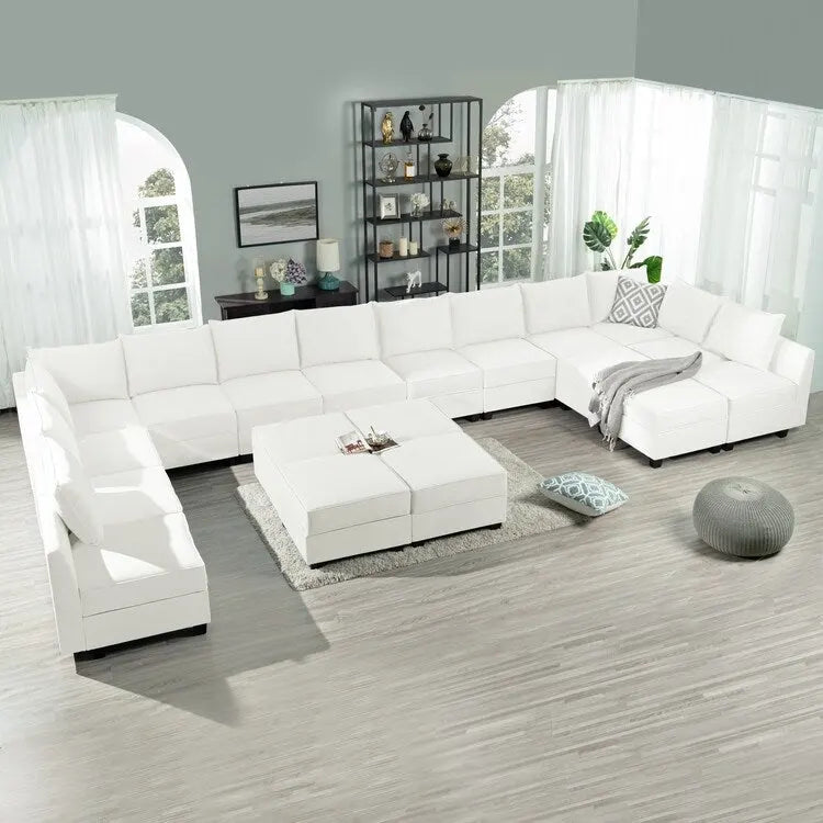 Collezione Modulare Fai-da-te Moderna - Robusta Struttura in Legno - Arredo Versatile ed Elegante per Soggiorno e Camera da Letto