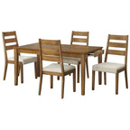 Sedie da pranzo in legno massello