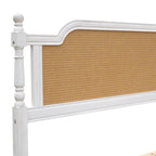 Giroletto in rattan stile tradizionale, non è richiesta la rete a doghe con cornice