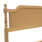 Giroletto in rattan stile tradizionale, non è richiesta la rete a doghe con cornice