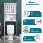 Organizzatore bagno sopra il WC